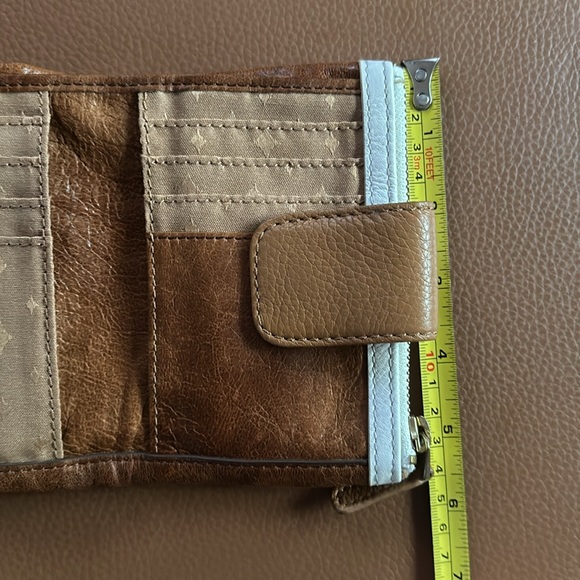 Fossil leather trifold long live vintage wallet - Picture 8 of 8